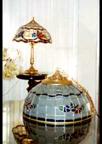 lamparas vitraux peratta